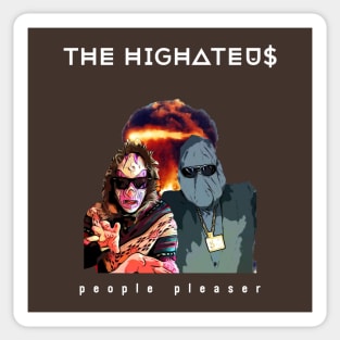 The Highateus People Pleaser Mushroom Cloud Sticker